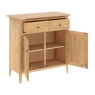 Saxham Small Sideboard Open