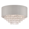 laura ashley carrington 5 light flush ceiling light