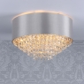 laura ashley carrington 5 light flush ceiling light