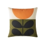 Orla Kiely Sunflower 45cm Cushion Orange