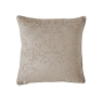 William Morris At Home Strawberry Thief Embossed Cushion Porcini