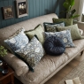 William Morris At Home Marigold Cushion Olive