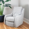 High back swivel chair