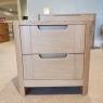 Belgravia 2 Drawer Bedside Cabinet (Ipswich)