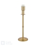 Marble Hill Table Lamp Aged Brass & Marble Hill Taupe Shade 26cm