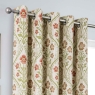 Estelle Eyelet Headed Curtains Natural