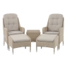 Holkham Recliner Set with 2 Footstools & Coffee Table