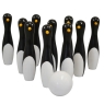 10 Penguin Bowling Pins in a Bag