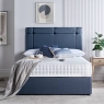 Appleton Ortho Double 135cm 2 Drawer  Divan Bed With 54" Headboard Sierra Denim