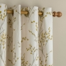 Laura Ashley Pussywillow Readymade Curtains Ochre