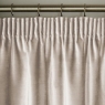 Laura Ashley Loretta Eyelet Headed Curtains Lined Pale Truffle