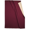 Cotton Rich Throw 140X180 Plain Red/ Natural 