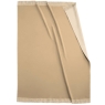 Cotton Rich Throw 140X180 Plain Natural 