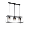 Daniel Metal Cube 3 Light Pendant