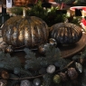 Patina Glass Pumpkin - Large