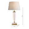  CARSON TABLE LAMP ANTIQUE BRASS LARGE