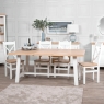 Elveden Extending Dining Table 180-235cm White Lifestyle