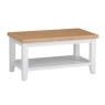 Elveden Small Coffee Table White