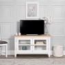 Elveden Standard TV Unit White Lifestyle