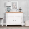 Elveden Standard Sideboard White Lifestyle