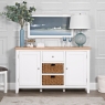 Elveden Large Sideboard White Lifestyle