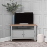 Elveden Corner TV Unit Grey Lifestyle