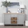 Elveden Large Sideboard Grey Lifestyle