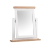 Elveden Trinket Mirror White