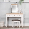 Elveden Trinket Mirror White Lifestyle