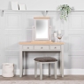 Elveden Trinket Mirror Grey Lifestyle