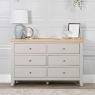 Elveden 6 Drawer Chest Grey Lifestyle