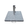 Square 25kg Granite Base For Use Without Table