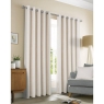 Amberley Eyelet Headed Curtains Natural