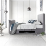 Malvern TV Ottoman Bed Marbella Dark Grey