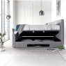 Malvern TV Ottoman Bed Marbella Dark Grey