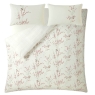 LA Winter Pussy Willow Duvet Set Cranberry Red