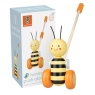 Orange Tree Toys Push Along Bee