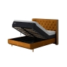 Tempur Arc Ottoman Bed Frame With Luxury Headboard
