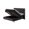 Tempur Arc Ottoman Bed Frame With Luxury Headboard
