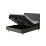 Tempur Arc Ottoman Bed Frame With Quilted Headboard
