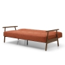 Basil Sofa Bed Orange open