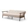 Basil Sofa Bed Natural Weave