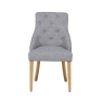 Rogan Dining Chair Dark Grey Front