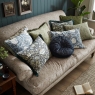 William Morris At Home Lodden Cushion Blue