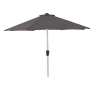 2.5m Parasol With Crank Handle - Grey