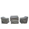 Cover for 2 Seater Sofa Set with Coffee Table - Khaki