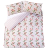 Rose Flutter Duvet Set Pink