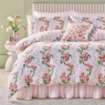 Rose Flutter Duvet Set Pink