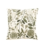 Walton & Co Walton & Co Embroidered Botanique 43cm Cushion Olive