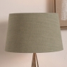 Milos Pistachio Green Linen Tapered Shade